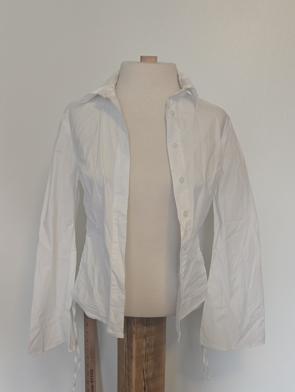 Classic White Button-Down Women's Shirt